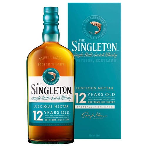 The Singleton 12 Year Old Speyside Single Malt Scotch Whisky 70cl - Delicate & Perfectly Balanced